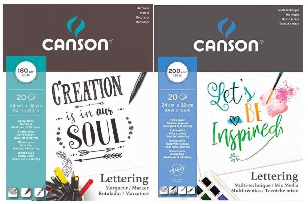 BLOC CANSON MULTITECNICA ESPECIAL LETTERING