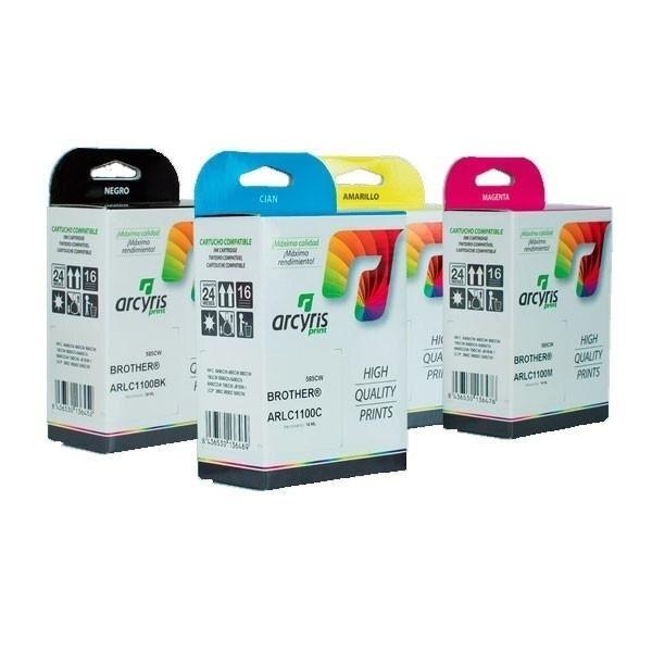CARTUCHO COMPATIBLE FOLDER BROTHER LC223 COLOR CYAN