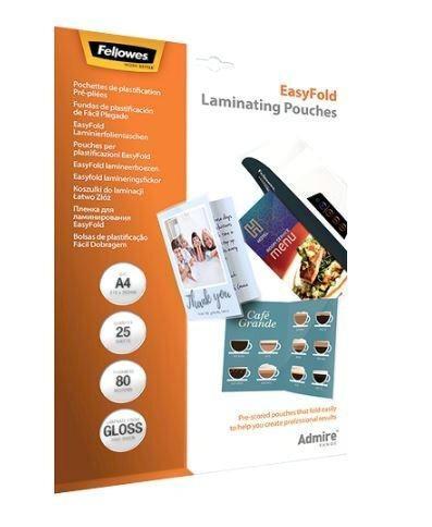 FUNDAS DE PLASTIFICAR EASYFOLD PACK DE 25 UNIDADES