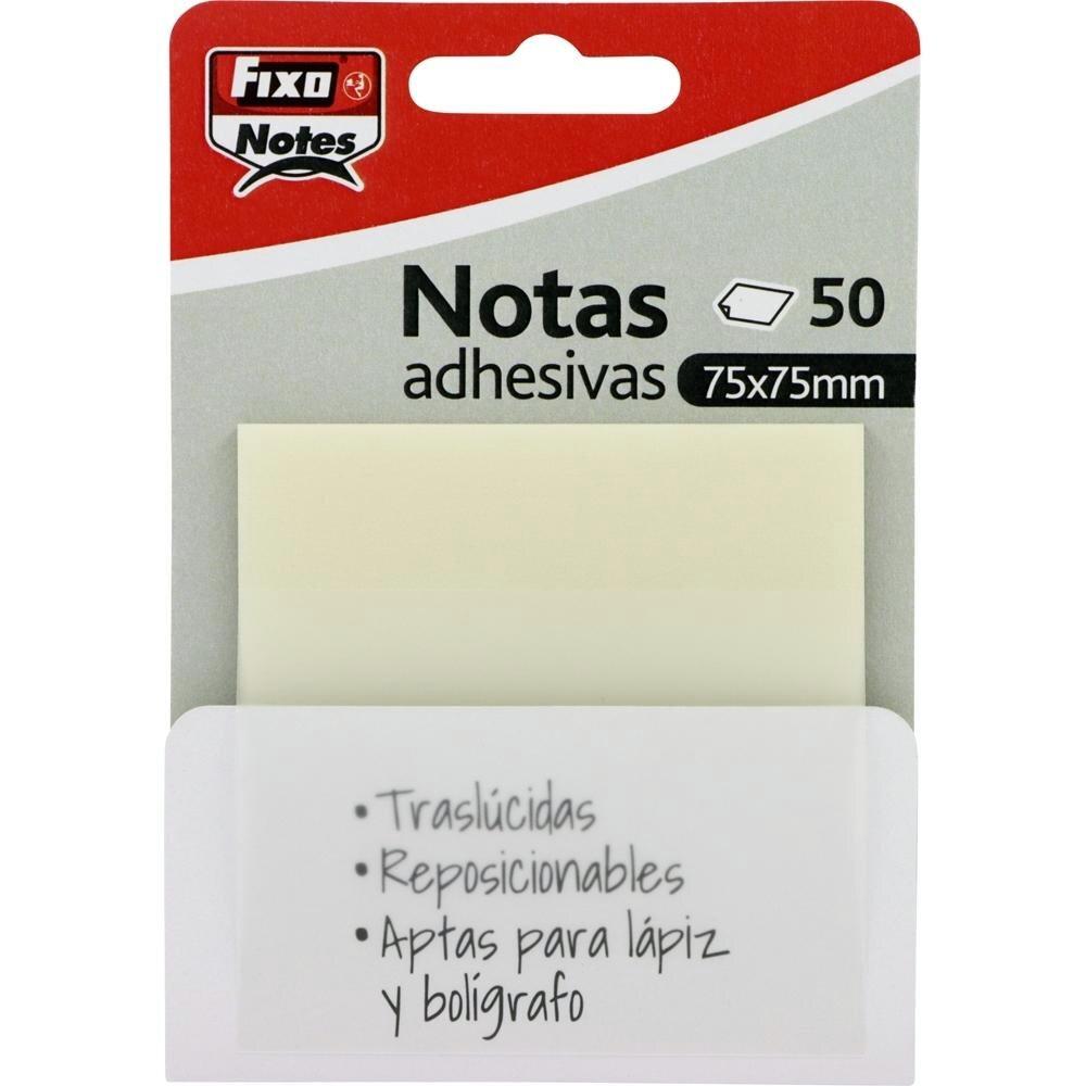 NOTA ADHESIVA TRANSLUCIDA 76X76 COLOR TRANSPARENTE