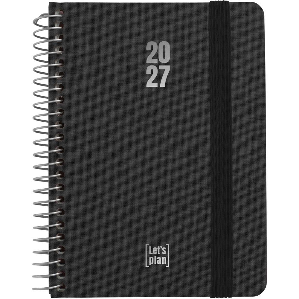 AGENDA ANUAL 2027 SV A6 FANCY NEGRO