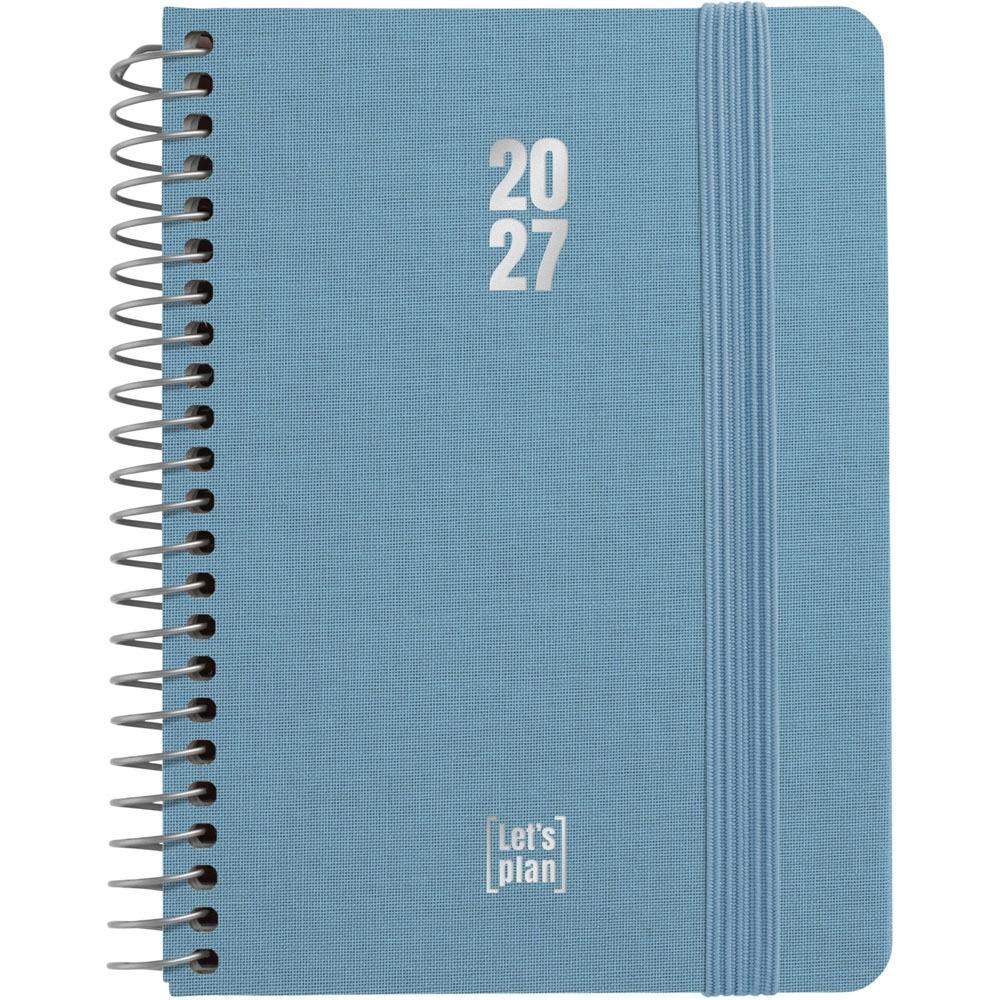 AGENDA ANUAL 2027 SV A6 FANCY AZUL