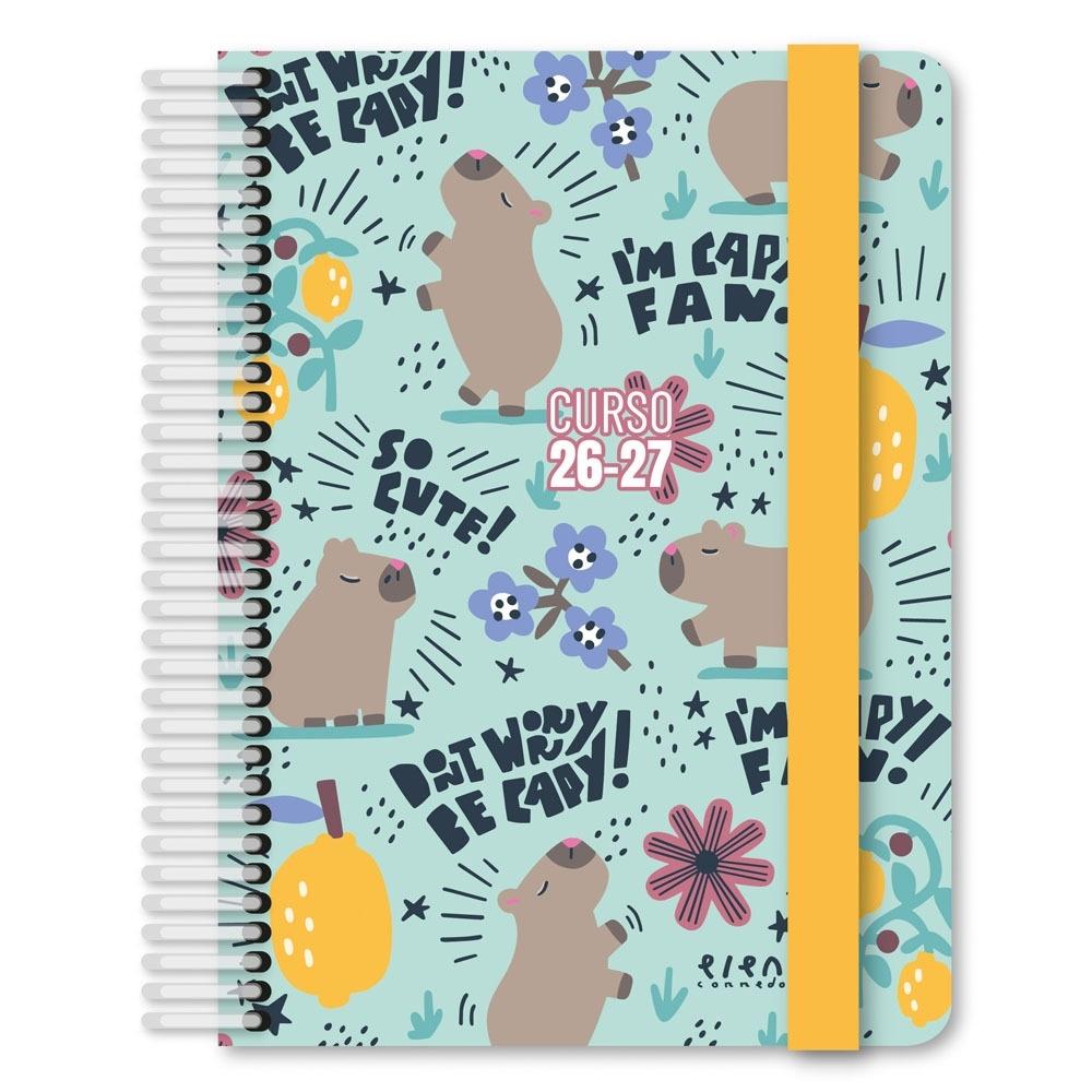 (26) AGENDA ESCOLAR 2026-2027 GRAFOPLAS A6 DP FORRADA CHEERFULL