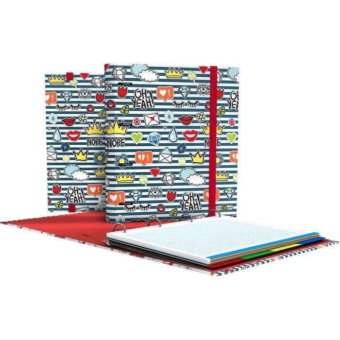 CARPETA RINGBOOK A4 CON RECAMBIO CROWN