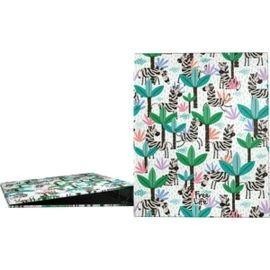 CARPETA 4 ANILLAS 25 MM FREE LIFE ZEBRA