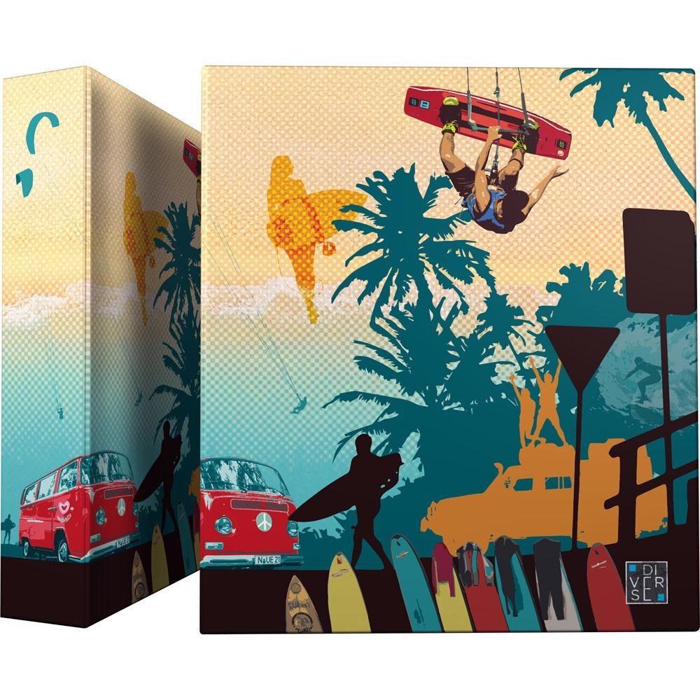 CARPETA 4 ANILLAS 25 MM SUNSHINE