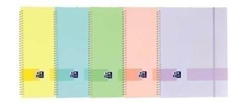 VAC26 (25) CARPETA FUNDAS OXFORD LIVE AND GO 30F COLORES PASTELES (VAC-2025)