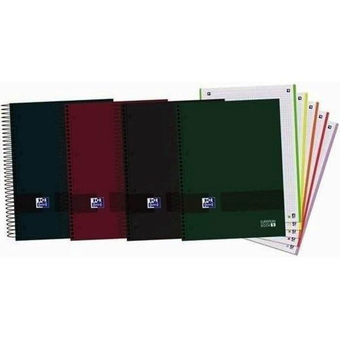 VAC26 (25) CUADERNO OXFORD EUROPEANBOOK4 MULTIASIGNATURA OXFORD AND YOU TAPA EXTRADURA A5 120H 5X5 COLORES VIVOS