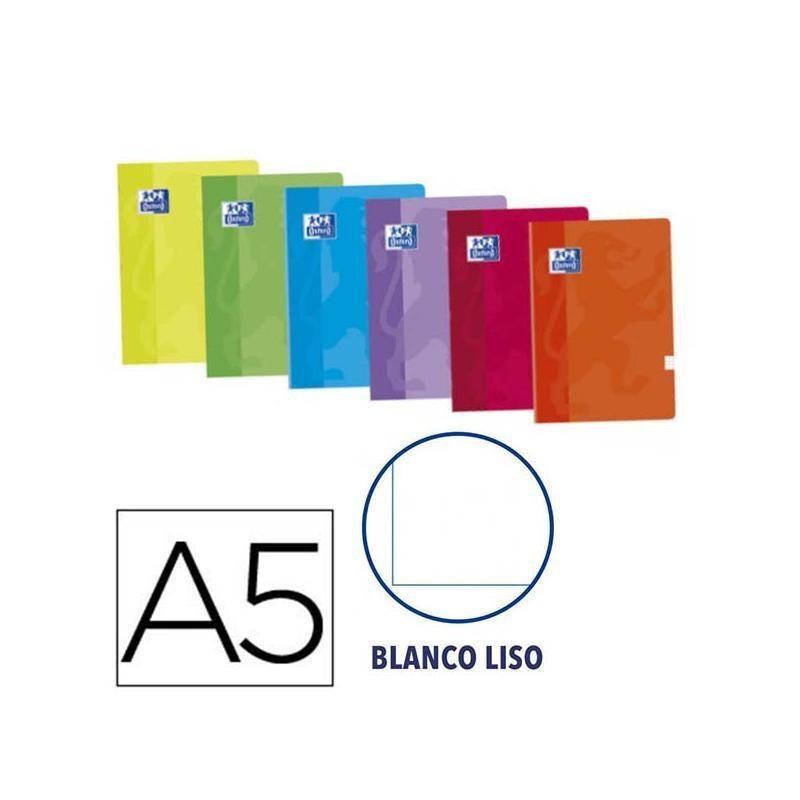 LIBRETA OXFORD OPENFLEX A-5 (CUARTO) TAPA PLASTICO 48H LISO