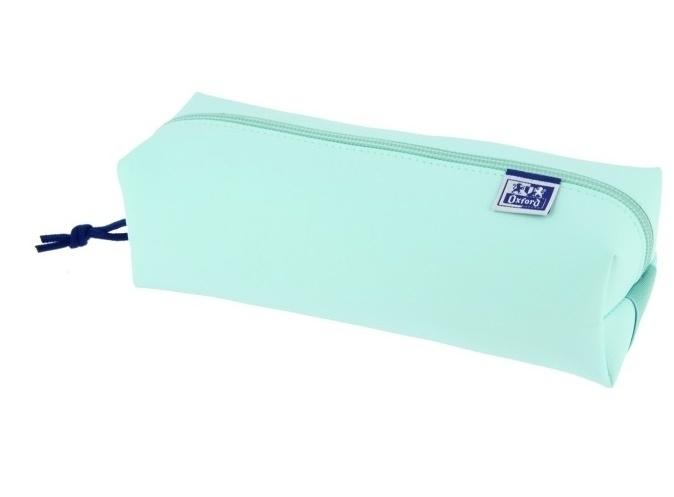 VAC26 (25) ESTUCHE OXFORD CUADRADO GRANDE AZUL PASTEL