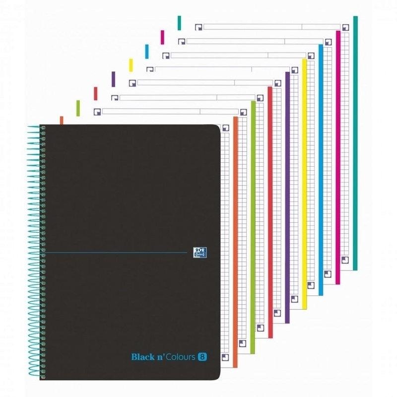 VAC26 (26) CUADERNO OXFORD EUROPEANBOOK10 TAPA EXTRADURA A-4+ 150 HOJAS 5X5 (REGALO 1 FLUORESCENTE PELIKAN + CORRECTOR FANCY)