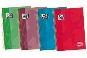 CUADERNO OXFORD FOLIO TAPA EXTRADURA EUROPEANBOOK 5 + PIZARRA