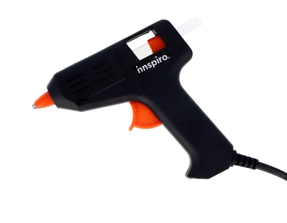 PISTOLA SILICONA 10W CON 2 RECAMBIOS INCLUIDOS