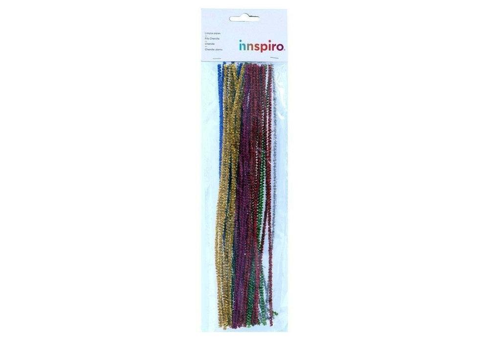 LIMPIAPIPAS COLORES SURTIDOS BRILLANTES BOLSA 40U
