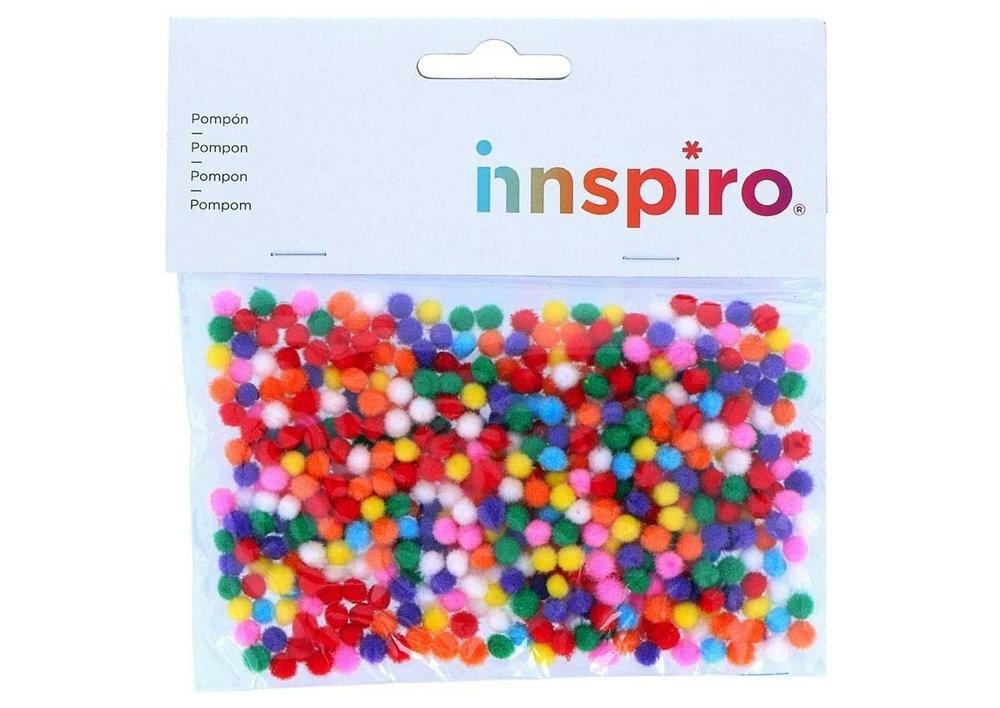 BOLSA POMPONES SURTIDOS 500U