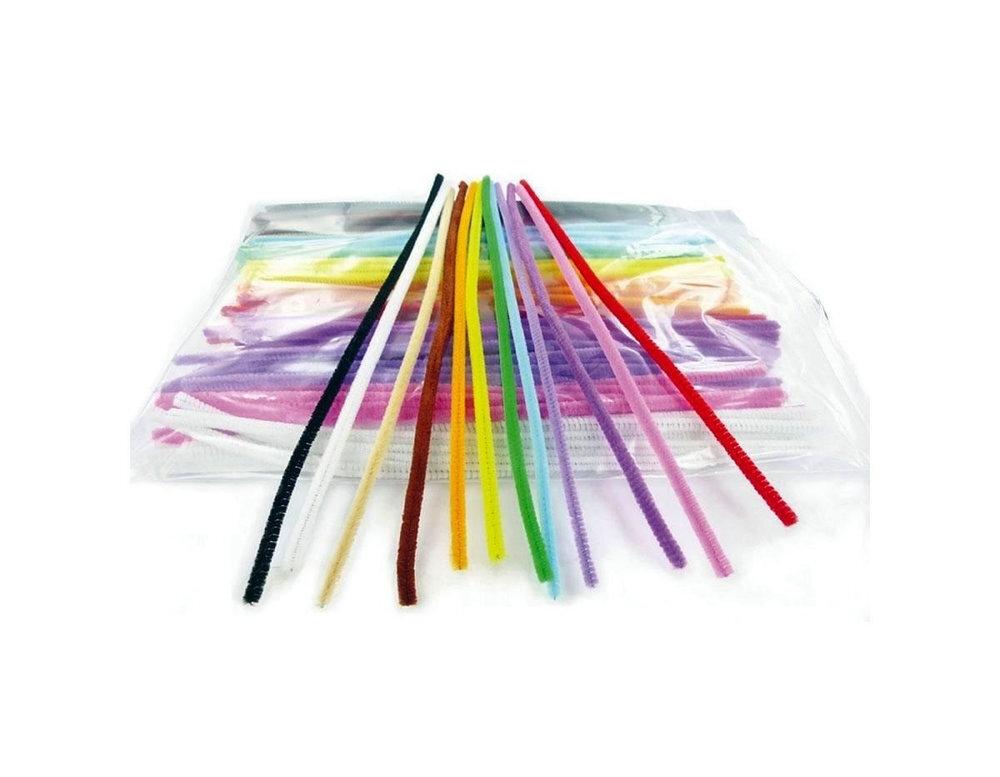 LIMPIAPIPAS COLORES SURTIDOS MAXI BOLSA