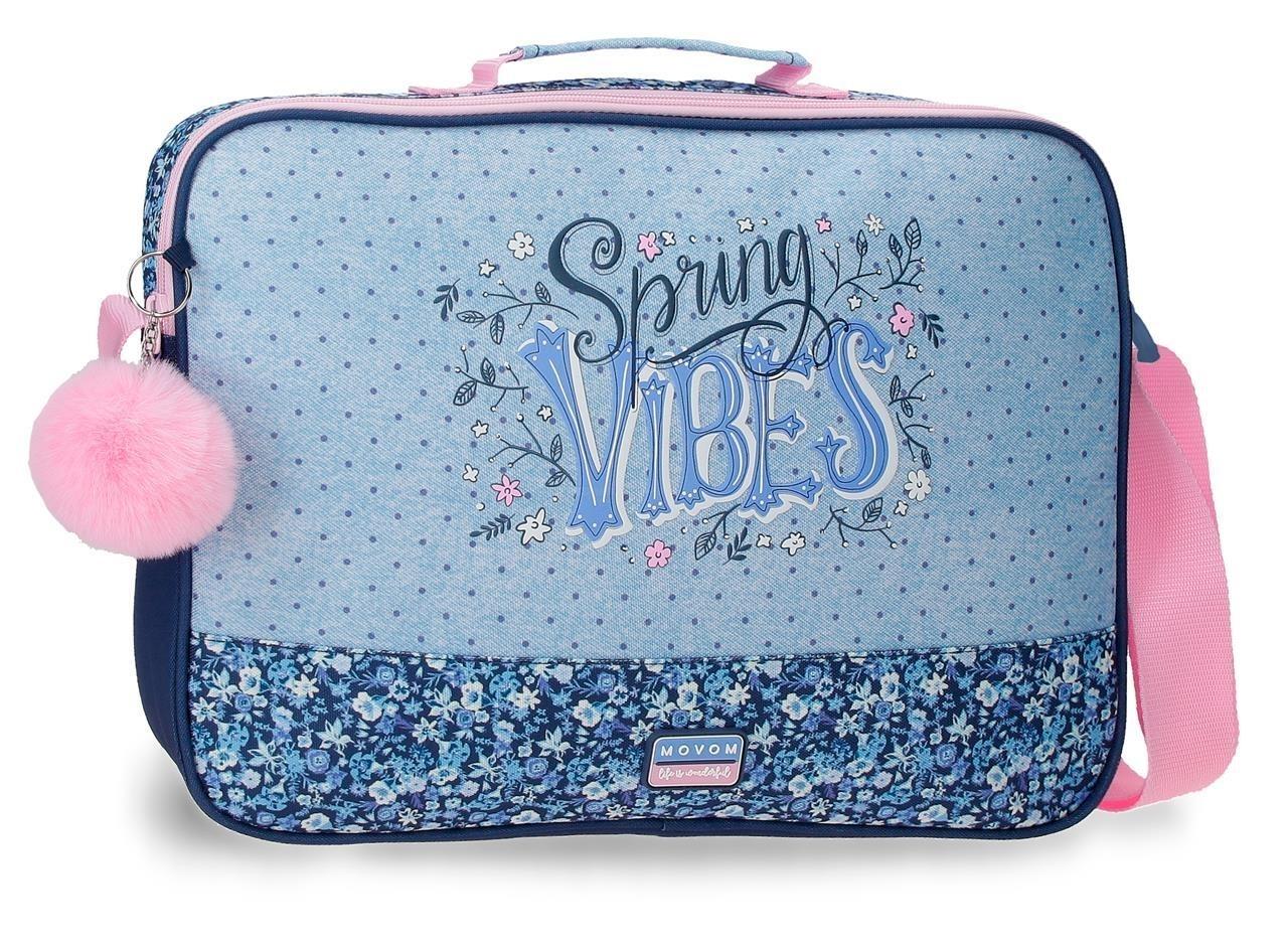 CARTERA EXTRAESCOLAR 38CM. MOVOM SPRING VIBES