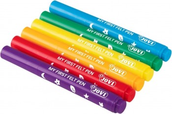 MY FIRST BABY ROTULADOR JOVI BOTE 36 ROTULADORES EN 6 COLORES SURTIDOS  (+ 12 MESES)