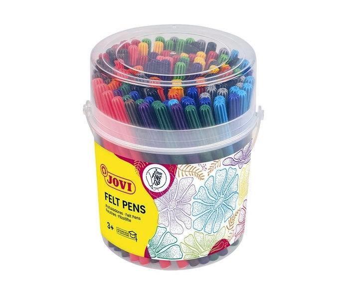 ROTULADORES DE COLORES JOVI TRAZO FINO SCHOOLPACK 120