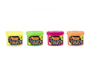 ESTUCHE 4 BOTES 55ML PINTURA FLUOR JOVI
