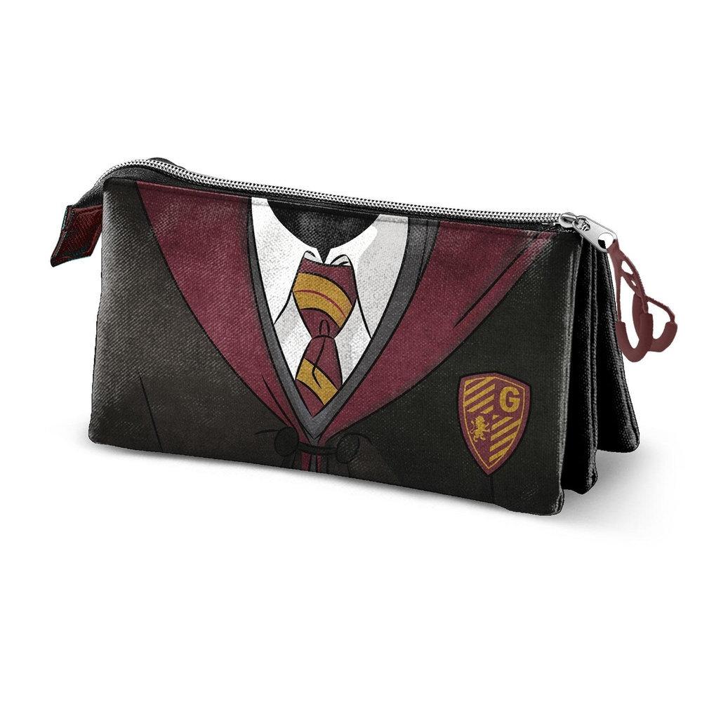 Estuche triple Harry Potter uniforme