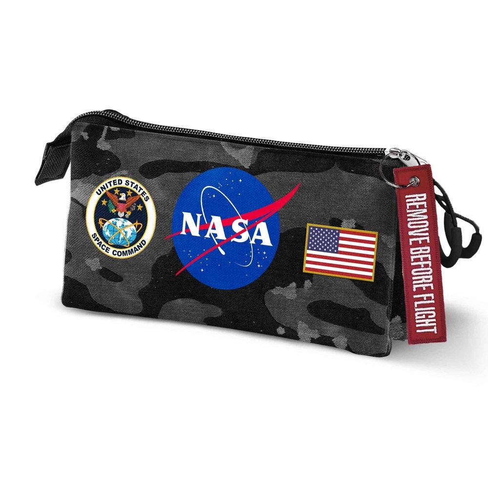 Estuche triple Nasa camo