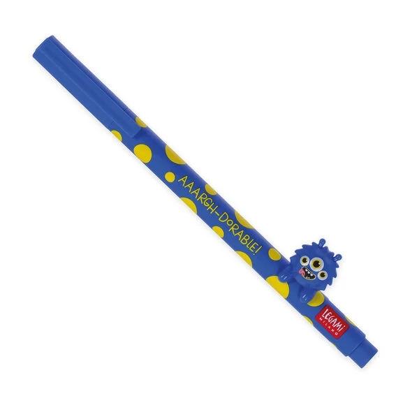 BOLIGRAFO GEL LEGAMI TINTA  AZUL MONSTER