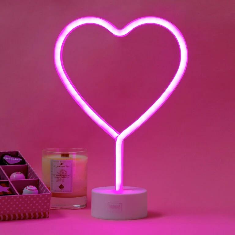LAMPARA NEON LEGAMI CORAZON