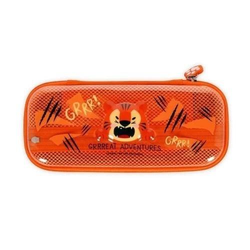 (25) ESTUCHE DOS COMPARTIMENTOS Y MODULO BOLIGRAFOS LEGAMI TIGER