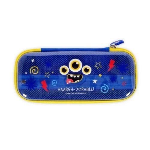 (25) ESTUCHE DOS COMPARTIMENTOS Y MODULO BOLIGRAFOS LEGAMI MONSTER