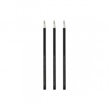 SET  3 CARGAS BOLIGRAFO BORRABLE LEGAMI COLOR NEGRO