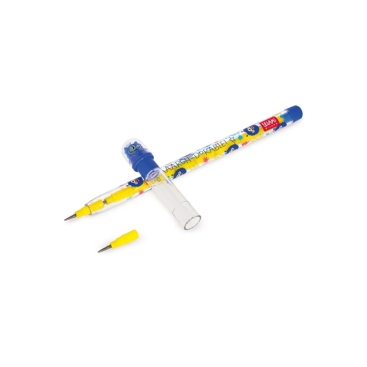 PORTAMINAS APILABLE CON GOMA LEGAMI MONSTER