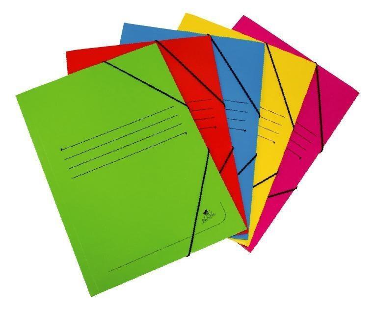 CARPETA FOLIO GOMAS SURTIDO FLUOR MARIOLA