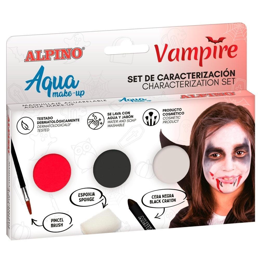 SET MAQUILLAJE ALPINO AQUA MAKE UP VAMPIRO