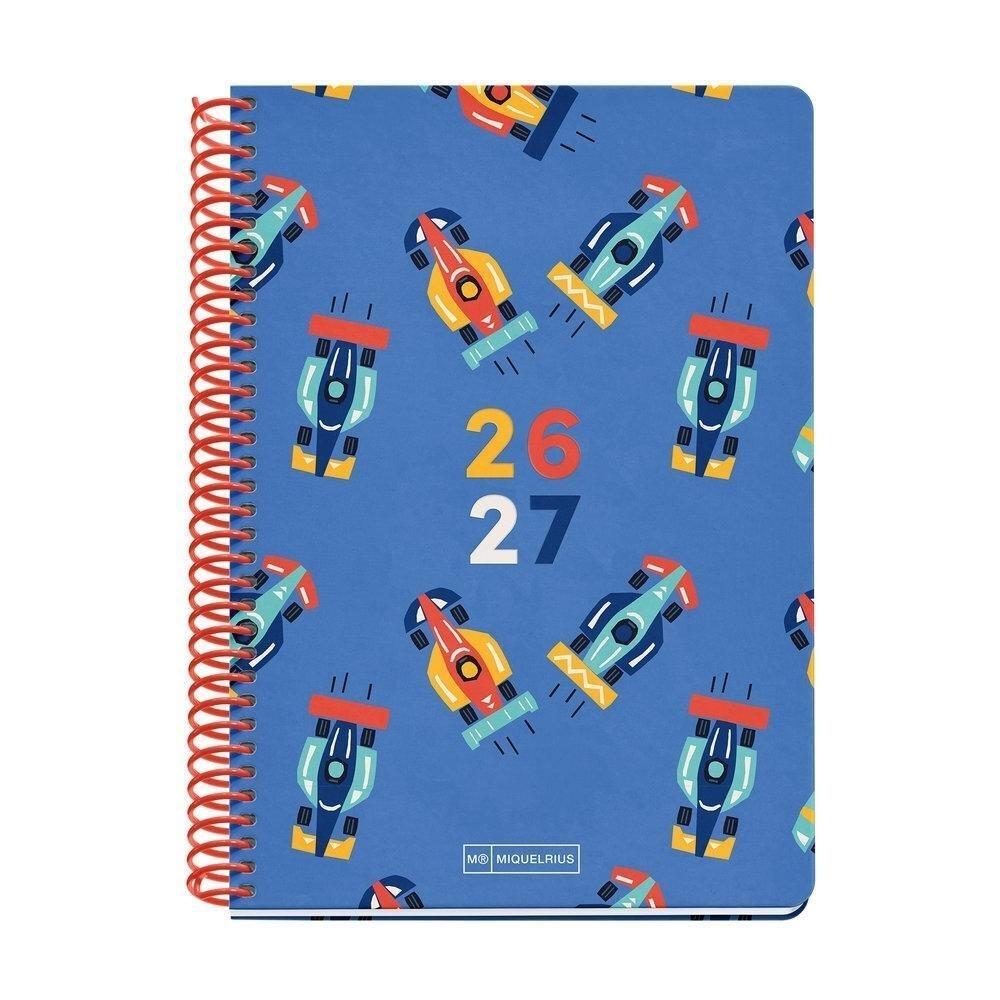 AGENDA ESCOLAR 2026-2027 MIQUELRIUS PLUS S/V CARS