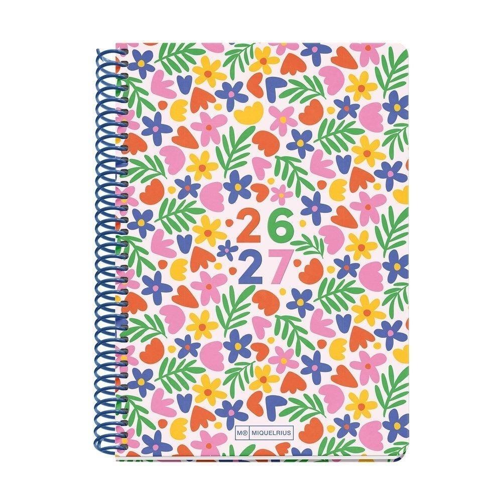 AGENDA ESCOLAR 2026-2027 MIQUELRIUS PLUS S/V FLOWERY