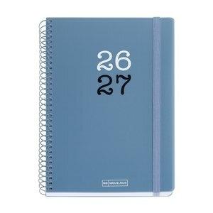 AGENDA ESCOLAR 2026-2027 MIQUELRIUS PLUS D/P COLL.AZUL