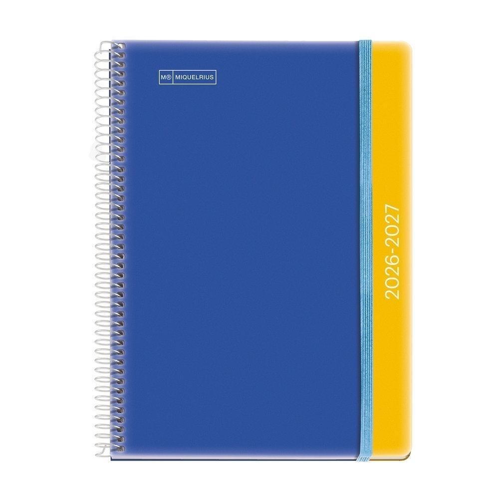 AGENDA ESCOLAR 2026-2027 MIQUELRIUS PLUS S/V COLLEGE TONE BLUE-MUSTAR