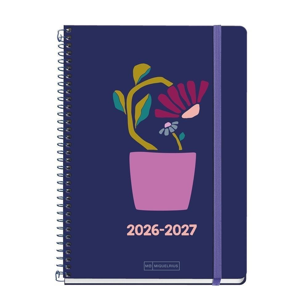 AGENDA ESCOLAR 2026-2027 MIQUELRIUS PLUS S/V FLOWER POT