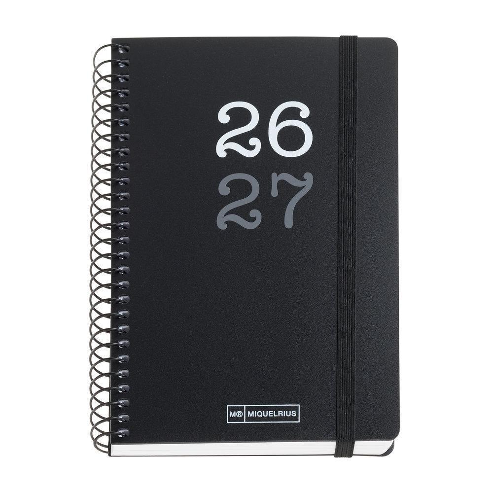 AGENDA ESCOLAR 2026-2027 MIQUELRIUS ACTIVA S/V COLL.NEGRO