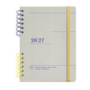 AGENDA ESCOLAR 2026-2027 MIQUELRIUS PLUS W-O S/V GRIS B2B
