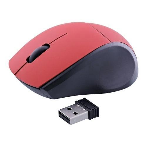 RATON MINY OPTICO INALAMBRICO 2,4 GHZ ROJO