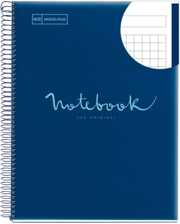 NOTEBOOK A-4 80 CAL 90GRS PP EMOTIONS MIQUELRIUS