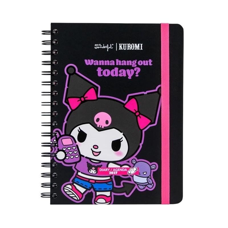 AGENDA KUROMI SEMANAL MR WONDERFUL ANUAL 2027 -WANNA HANG OUT TODAY?