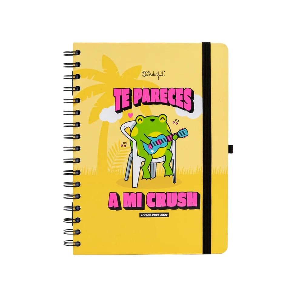 (26) AGENDA ESCOLAR 2026-2027 MR. WONDERFUL SEMANAL - TE PARECES A MI CRUSH