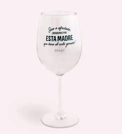 COPA DE VINO - SECO O AFRUTADO, ¡BRINDEMOS POR ESTA MADRE QUE TIENE EL CIELO GANADO!