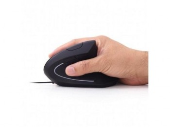 RATON ERGONOMICO VERTICAL NEGRO 6 BOTONES