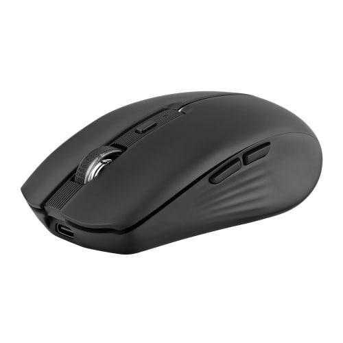 RATON INALAMBRICO RECARGABLE DE DOBLE CONEXIÓN NEGRO GRADIENT