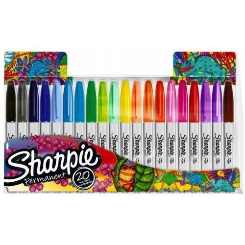 ROTULADORES SHARPIE FINE PACK DE 20