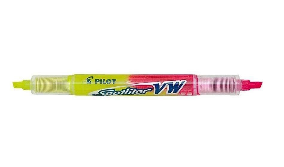 ROTULADOR FLUORESCENTE PILOT DOBLE PUNTA AMARILLO/ROSA